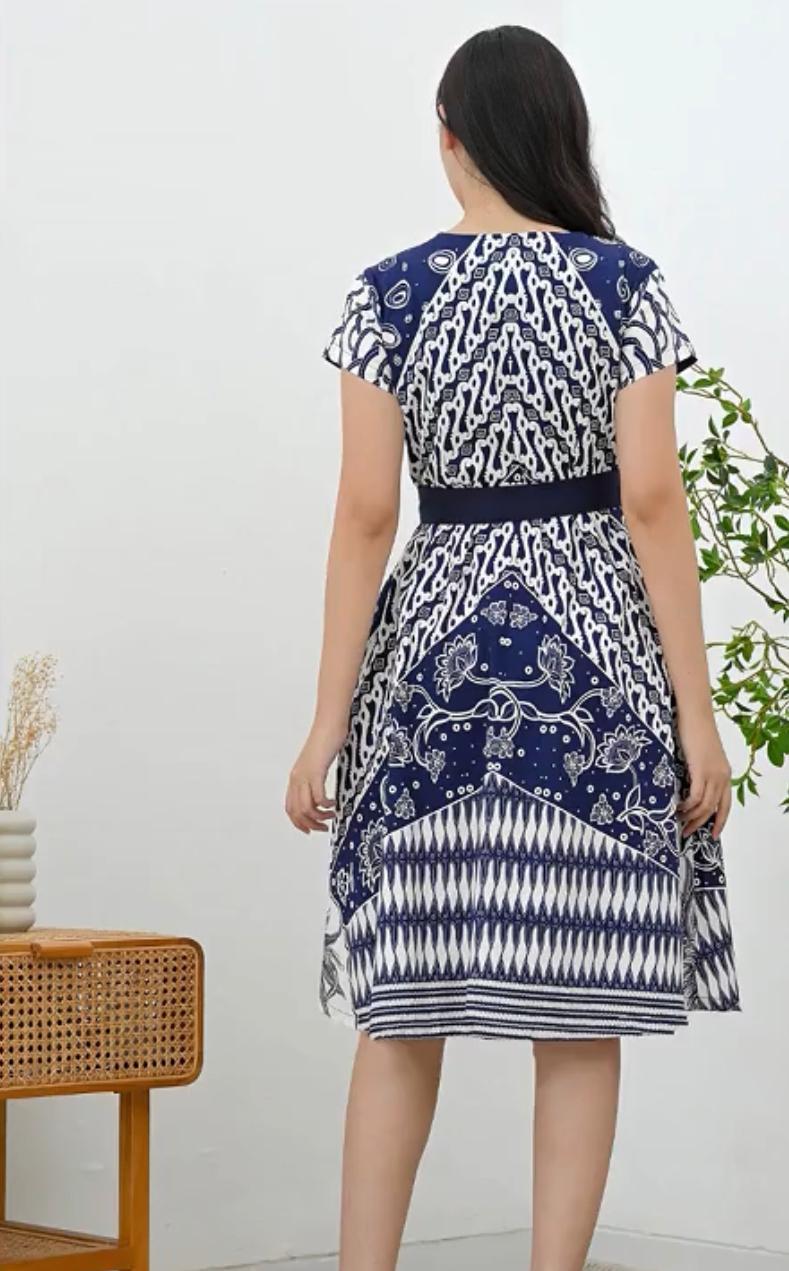 Batik Formal blue - Image 3