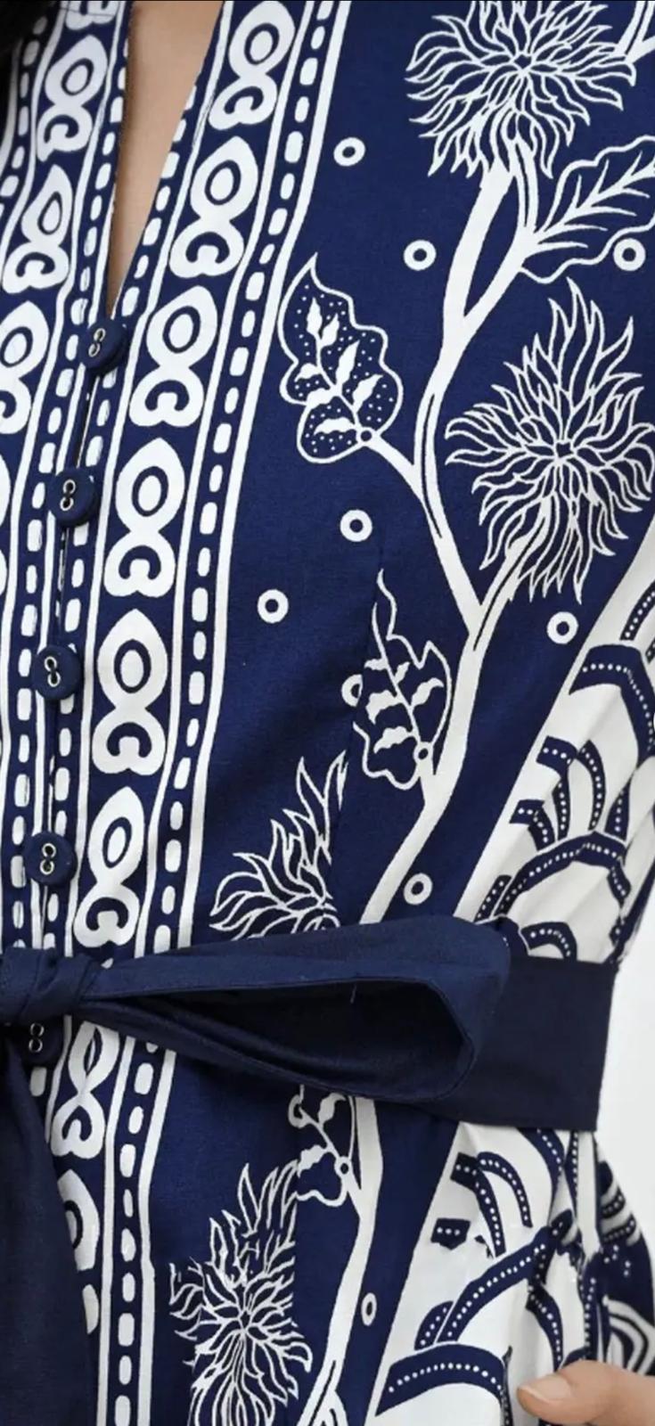 Batik Formal blue - Image 5